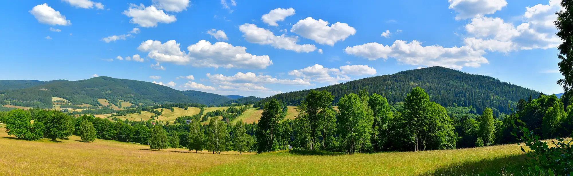 Panorama doliny Kletna