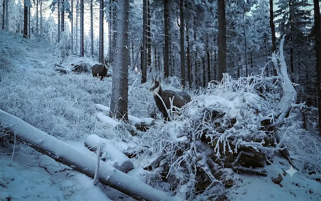 Kozice na stokach Masywu Śnieżnika